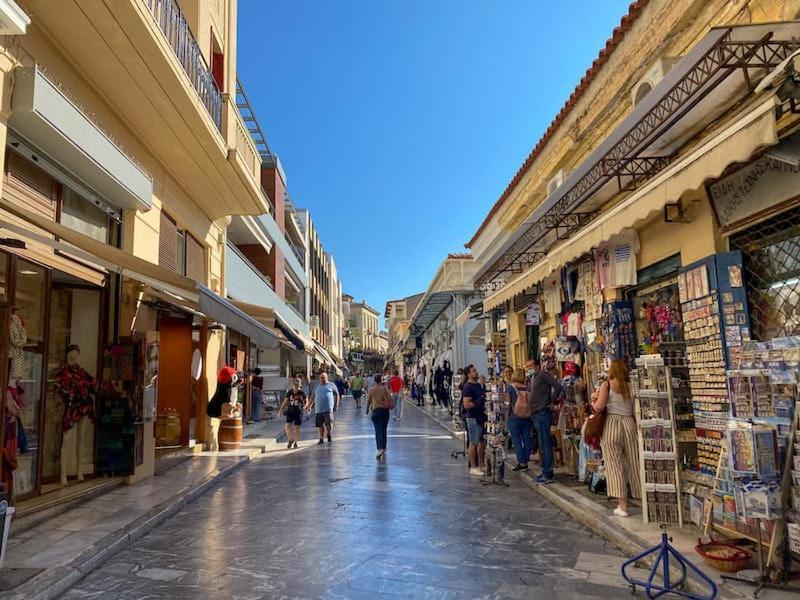 Ferienwohnung Athens Plaka Hill Luxury Flat Exterior foto