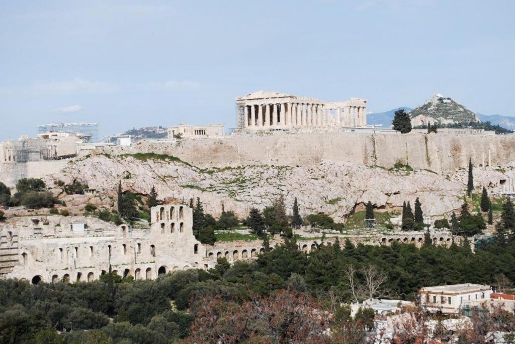 Ferienwohnung Athens Plaka Hill Luxury Flat Exterior foto