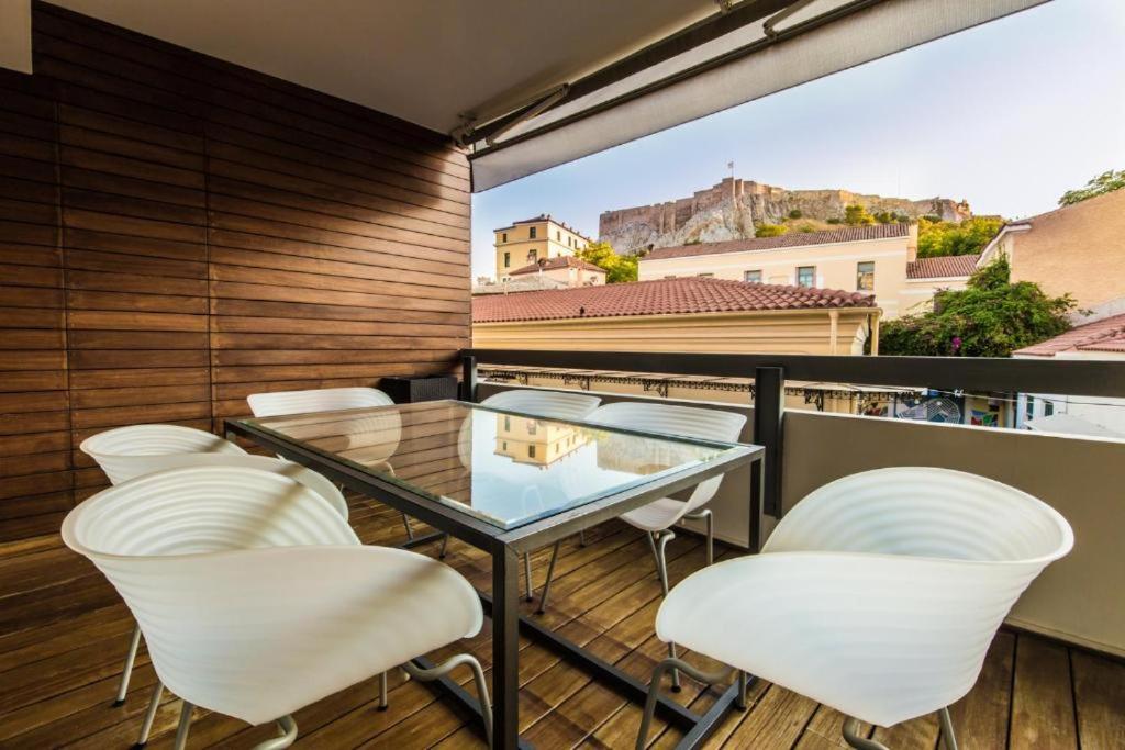Ferienwohnung Athens Plaka Hill Luxury Flat Exterior foto